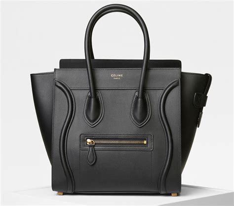 cost of black celine bag|Celine bag price guide.